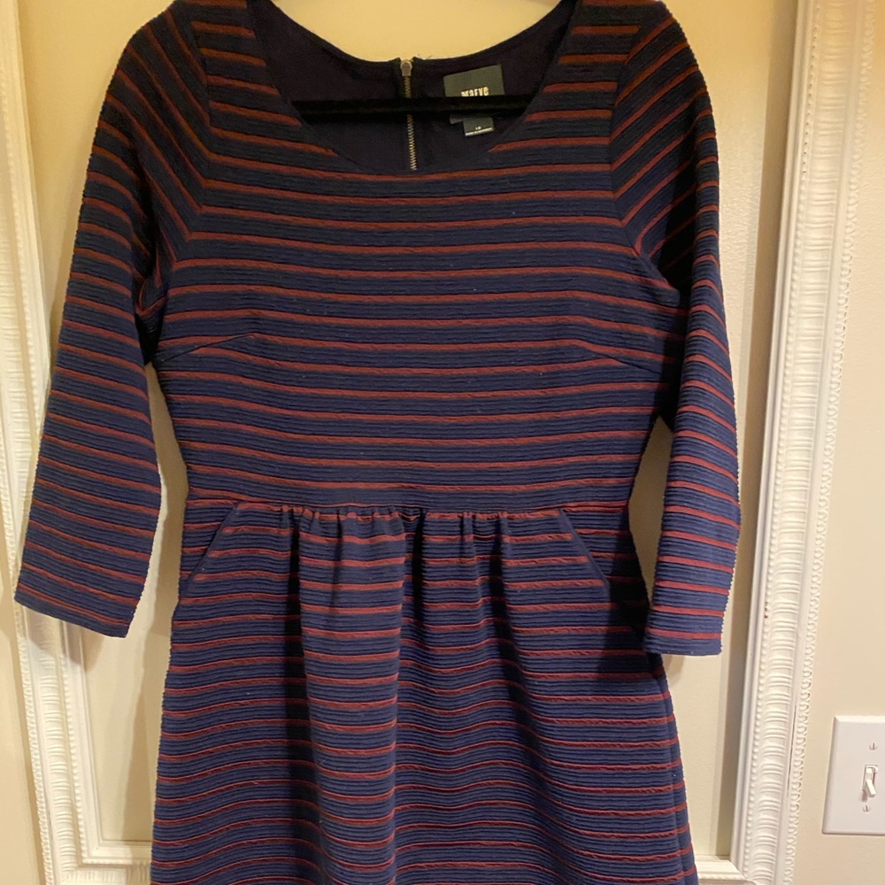 Striped Maeve dress from Anthropologie